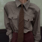 Cozy Brown Tie