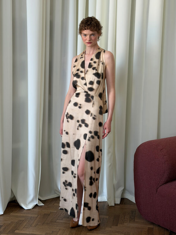 Sukienka Maxi Abstract Dots